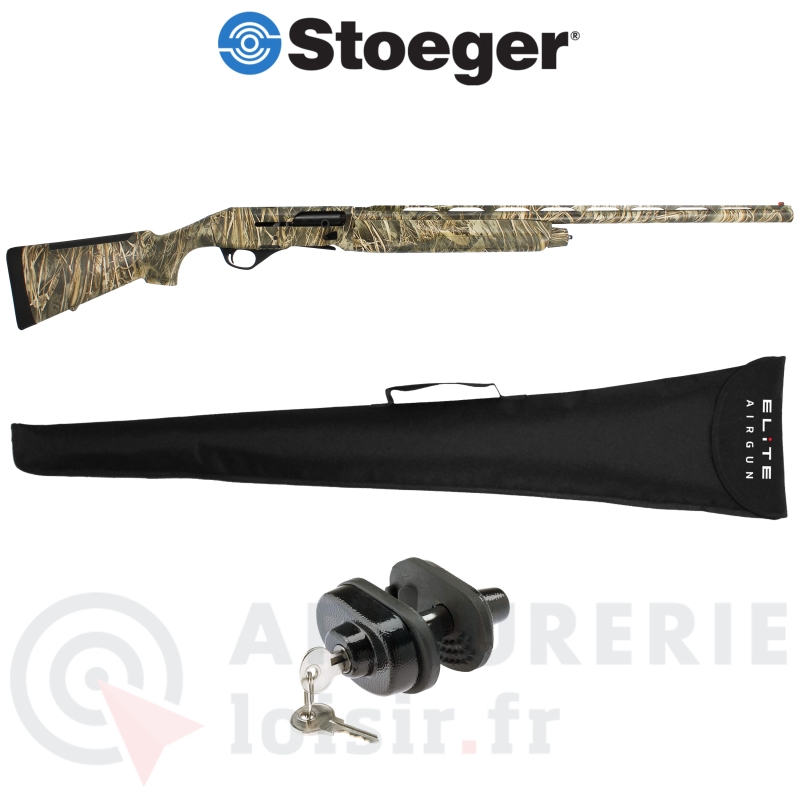 Fusil semi-automatique 3 coups STOEGER M3000 V2 MAX7 calibre 12/76, canon 71cm