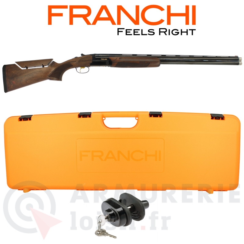 Fusil superpos&eacute; Franchi Feeling Sporting 12/76 - 76 cm