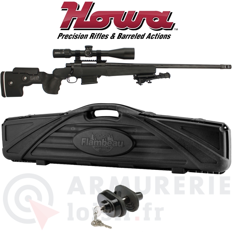 Carabine HOWA 308 Win. Crosse GRS, Lunette Microdot  6-24x50