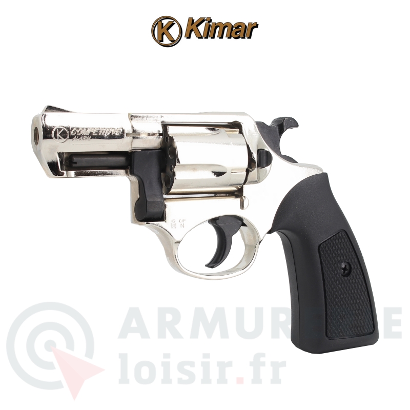 Revolver &agrave; blanc Kruger 2.5" Competitive chrom&eacute; KIMAR