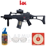 Pack Airsoft HK G36 C Electrique Modèle Police (0.5 Joules)
