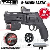 Pack Umarex TR50 Gen2 T4E X-TREME Laser (16 Joules)
