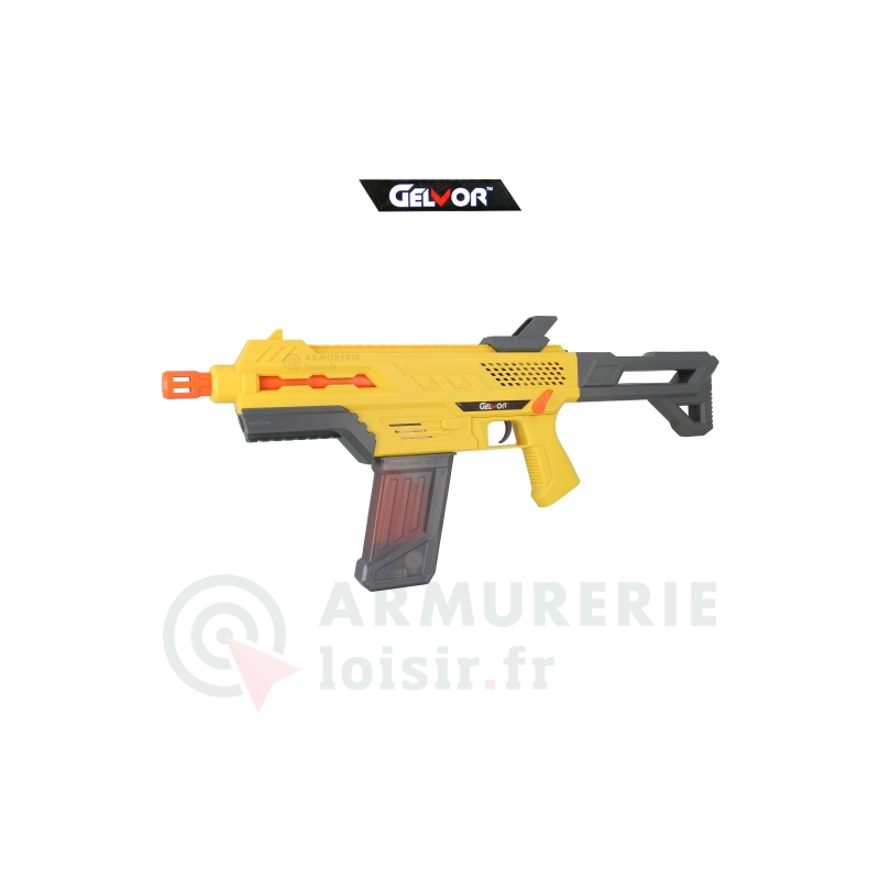 Mitraillette watersoft billes d'eau Gel Blaster Gelvor - GB03 (0.3 joule)