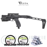 Pack de défense Vesta PDW50 CO2 Crosse Spear - .50 (17 joules)