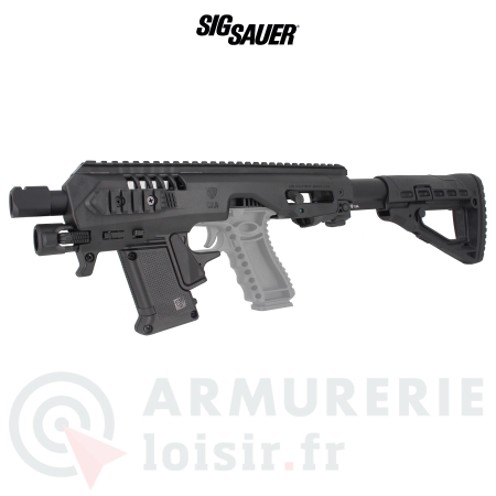 CAA Tactical Micro Roni Gen 4X SBS G17 G19 Noir