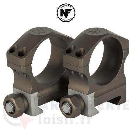 Anneaux de montage medium Nightforce XTRM Ultralite...