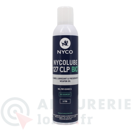 Spray huile Nycolube 127 CLP Bio 250ml