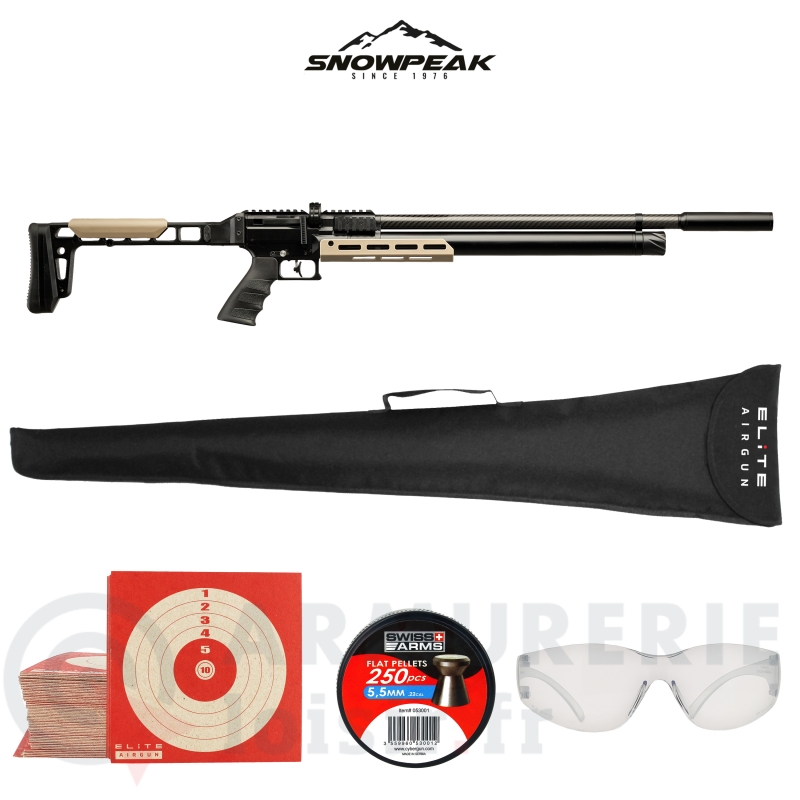Carabine Snowpeak Mercury AP1000 PCP - 5.5mm (19.9 Joules)