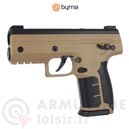 Pack Pistolet Byrna SD Tan - .68