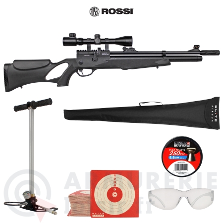 Pack Carabine PCP Rossi Dione 5G - 5.5mm (19,9 joules)