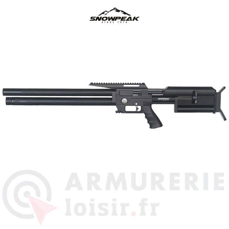 Carabine &agrave; plomb PCP Snowpeak MAX1 - 6.35mm (110 Joules)