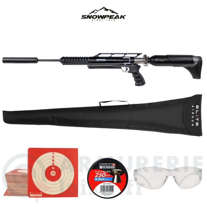 Carabine &agrave; plomb PCP Snowpeak M18 - 5.5mm (19.9 Joules)