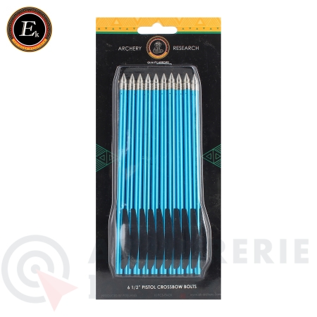 10 carreaux d'arbal&egrave;te Ek Archery bleu 16cm