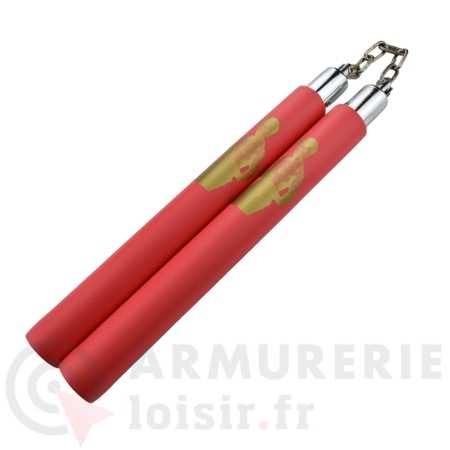 Nunchaku d'entra&icirc;nement en mousse NS23 Bruce Lee