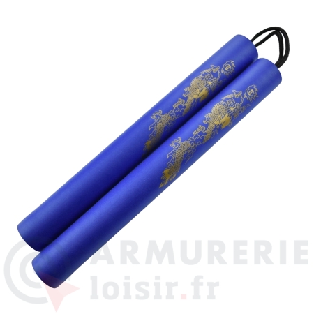 Nunchaku d'entra&icirc;nement en mousse NS21