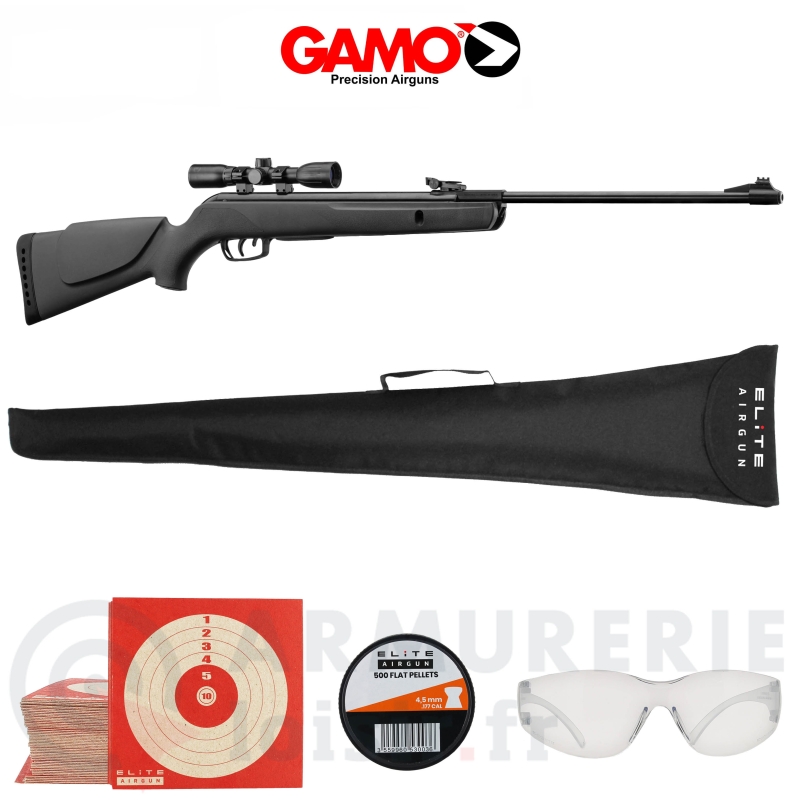 Pack Gamo Big Cat 1000E Noire 4.5 mm (19.9 joules)