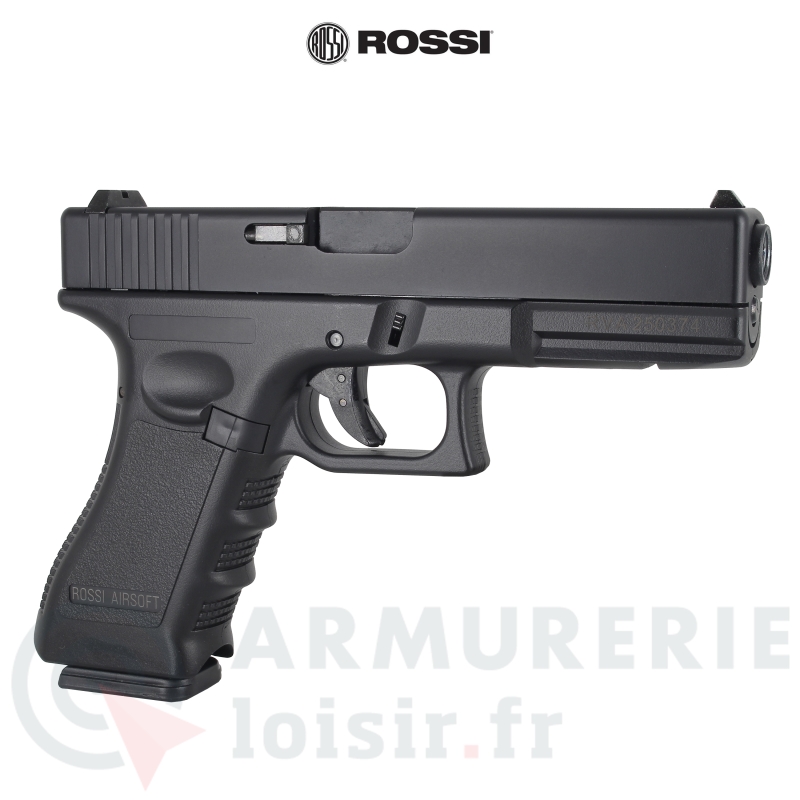 Pistolet Rossi Valiant Guardian type G17 Airsoft Gaz - 6mm