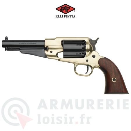 Pietta 1858 Remington Laiton Texas Sheriff - 44PN