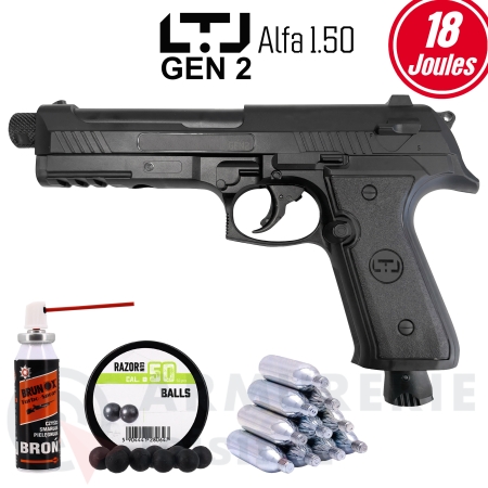 Pistolet LTL Alfa 1.5 Gen 2 - .50 (14 Joules)