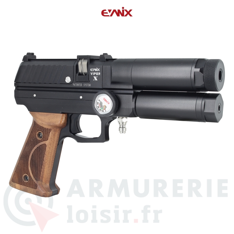 Pistolet &agrave; plomb PCP Evanix Viper-X - 5.5mm (19.9 Joules)