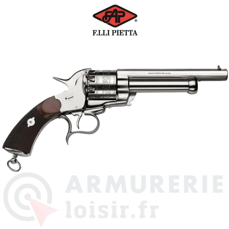 Pietta 1862 LeMat Cavalry Inox Double Canon - 44PN