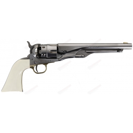 Revolver Poudre Noire Pietta 1860 Army Old Silver...
