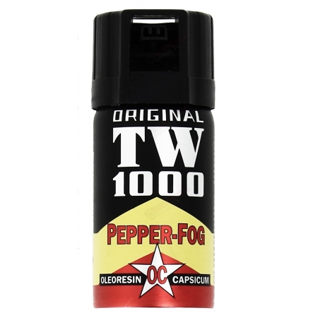 Bombe lacrymog&egrave;ne gaz poivre FOG TW1000 - 40ml
