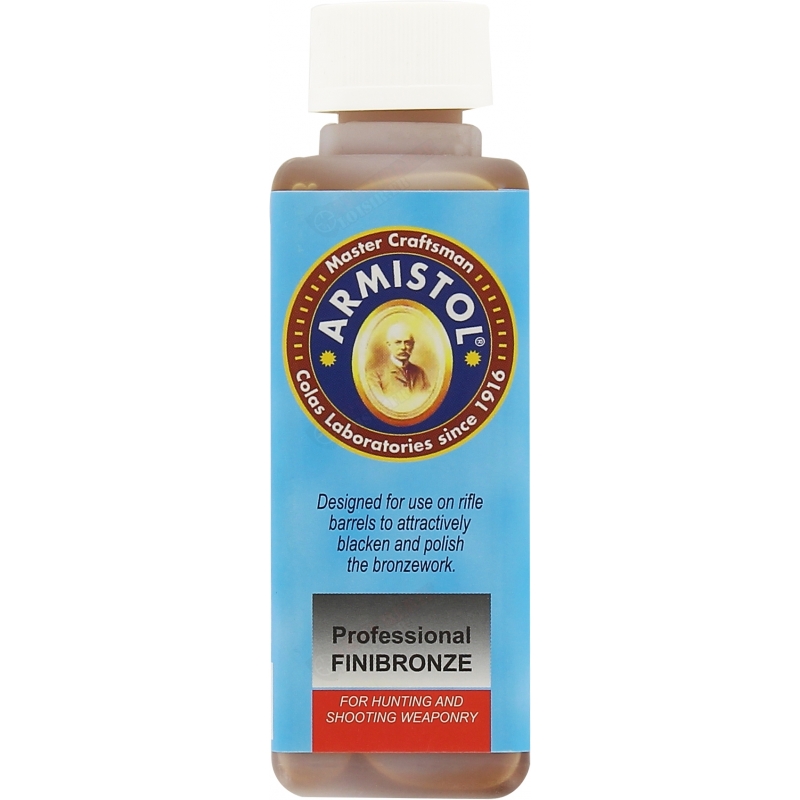 Armistol Finibronze pour arme de chasse / tir - Flacon 120ml