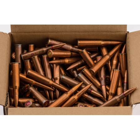 250 cartouches 7.62X54 R FMJ Mosin Nagant