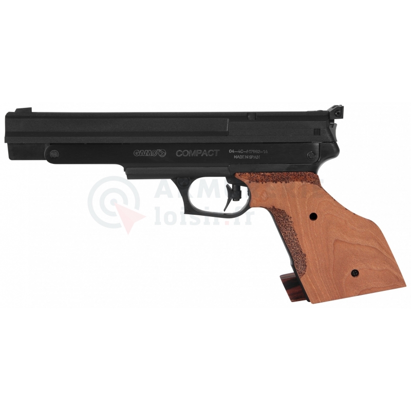 Pistolet &agrave; plomb Gamo COMPACT droitier (3.67 joules)