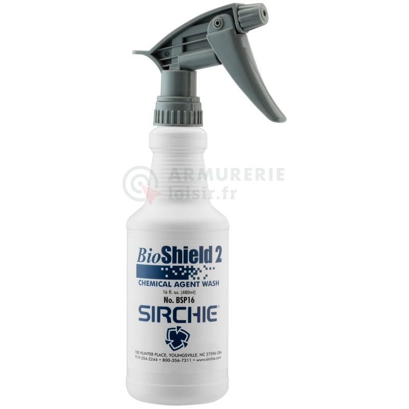D&eacute;contaminant lacrymo CS et Poivre Bio Shield 2 - 473ml