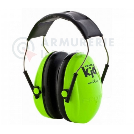 Casque anti-bruit 3M Peltor KID Vert enfants (27 dB)