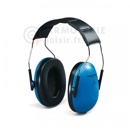 Casque r&eacute;ducteur de bruit 3M Peltor H4A Bleu (24 dB)