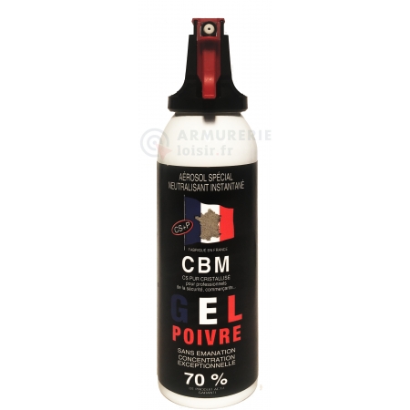 Bombe lacrymog&egrave;ne gel poivre - 100ml