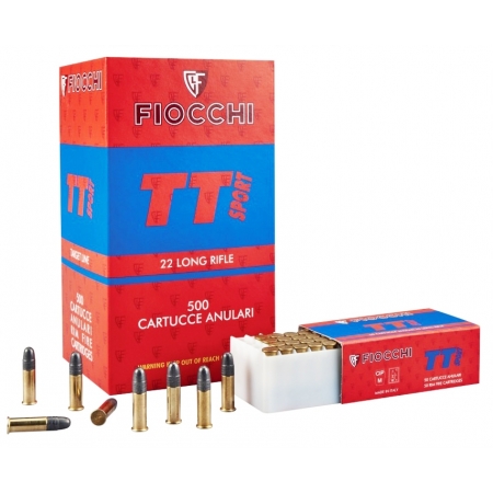 50 munitions Fiocchi TT Sport 22 LR 40Gr