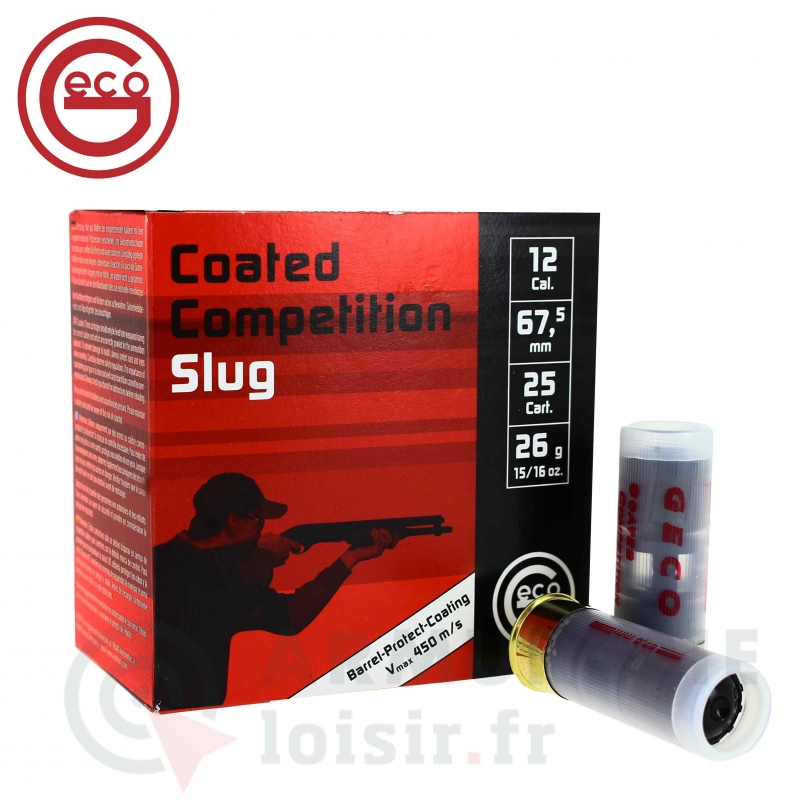 25 Munitions Geco Coated Competition Slug 12/67.5