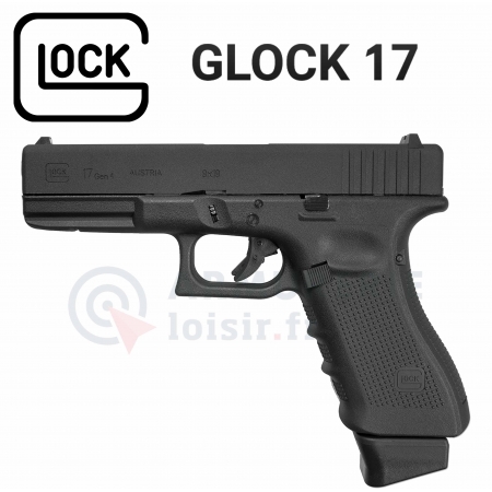 Pistolet Glock 17 (G17) CO2 Blowback GEN4 (1 joule)