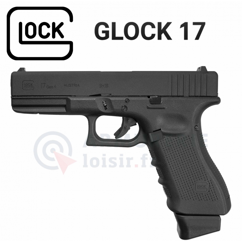 Pistolet Glock 17 (G17) CO2 Blowback GEN4 (1 joule)