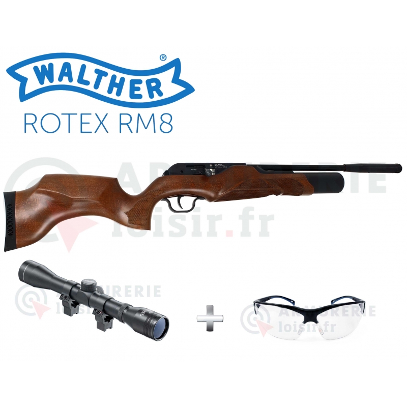 Pack Carabine Walther Rotex RM8 5.5 mm (30 joules)