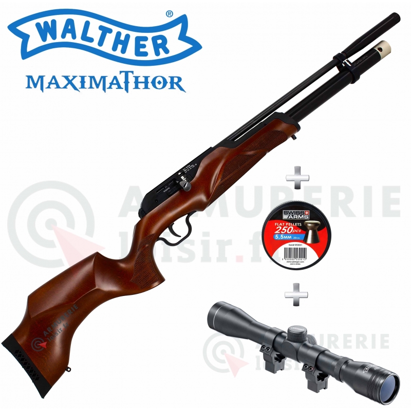 Pack Walther Maximathor bois 5.5mm (60 Joules)