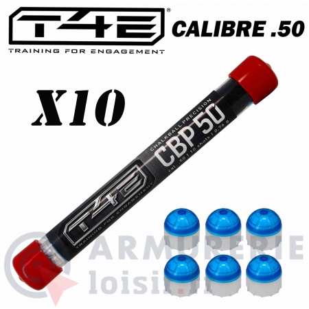 10 Balles marquage craie Umarex T4E CBP50 - .50