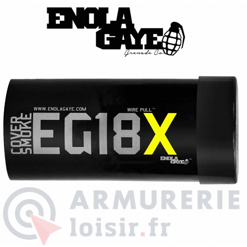 Grenade d'Assaut Fumig&egrave;ne Enola Gaye EG18X Jaune