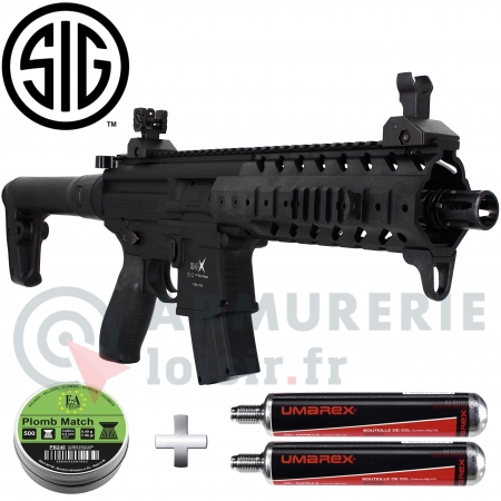 Carabine Sig Sauer MPX CO2 88g 6.7 joules