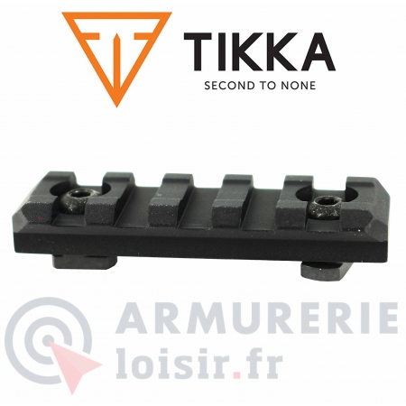 Rail Picatinny Adaptateur M-LOK Tikka