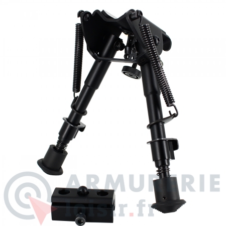 Bipied fixe 6-9" Humbert avec adaptateur Weaver