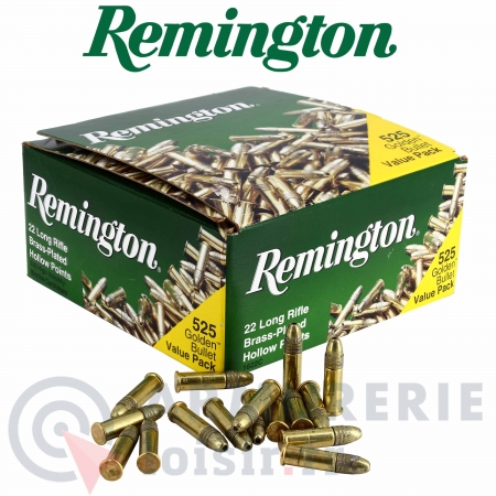 Cartouches REMINGTON 22LR golden bullet X525
