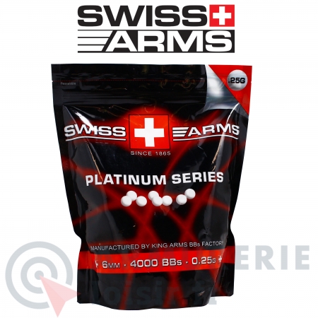 Swiss Arms Platinium Series 6mm 4000BBs 0,25 gr