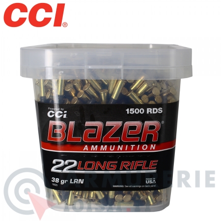 Lot de 1500 cartouches CCI Blazer 38 gr