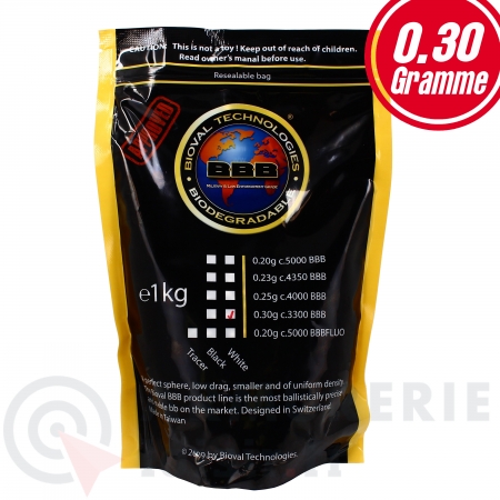 Sac de 3300 billes Bioval Biod&eacute;gradable 0.30g