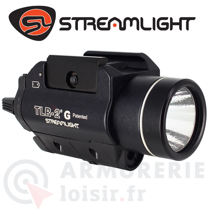 Combo Streamlight TLR-2G lampe 300 lumens + laser vert